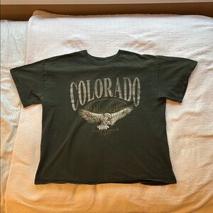 Eagle Graphic T-Shirt - Dark Green
